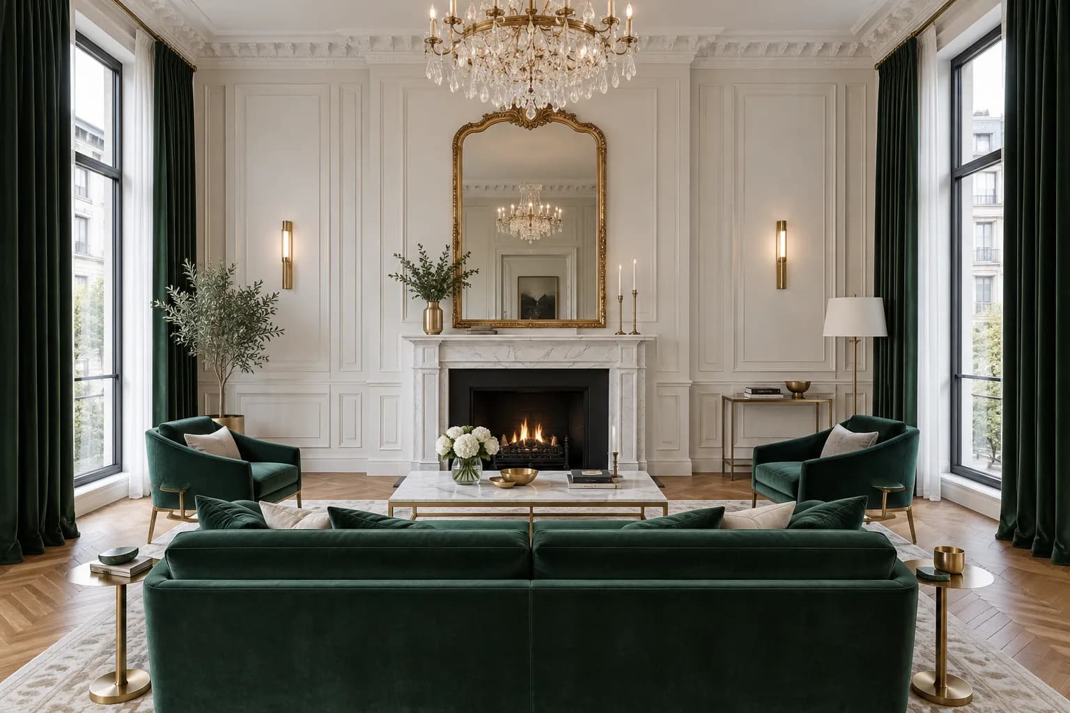Modern classic interior